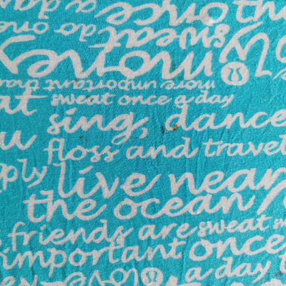 LULULEMON Blue Scarf - Picture 4 of 6